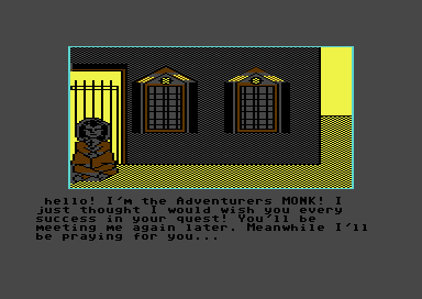 Spy-Trek Adventure screenshot 2 for Commodore 64